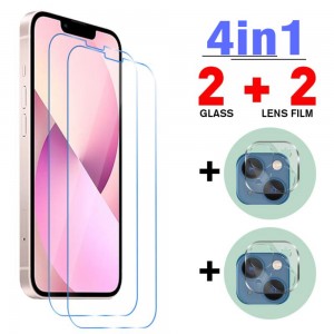 Wholesale Iphone 12 Protector - 4 in1 Tempered Glass for iPhone 13 12 Pro Max 12 – Maxwell