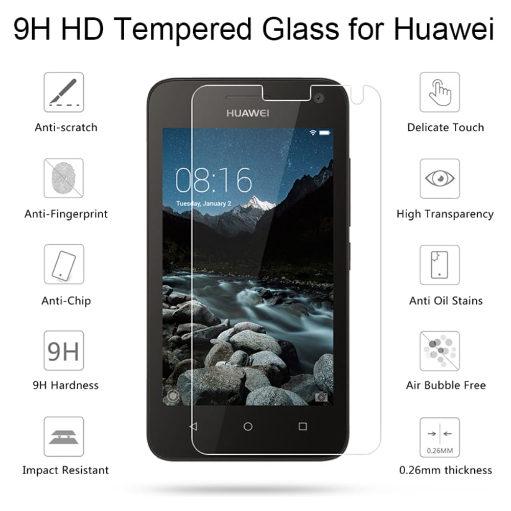 Anti-spy Tempered Glass for Galaxy J5 2015 J1 Mini Prime Screen Protector