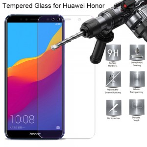 Toughed Hardness Glass for Huawei Y9 Y5 Y6 Y7 Prime HD Film on Honor 7C Pro Film