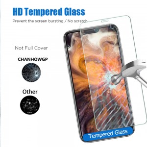 Protective Glass for iPhone 7 8 6 6S Plus 5 5S Se Hard Back Phone Film