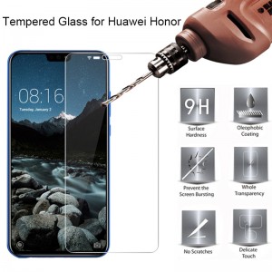 9H HD Protective Glass on Huawei Honor 7C 7A