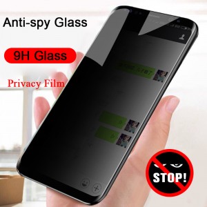 Anti Peep Tempered Glass for Samsung S10 5G S10 Plus Privacy Screen Protector