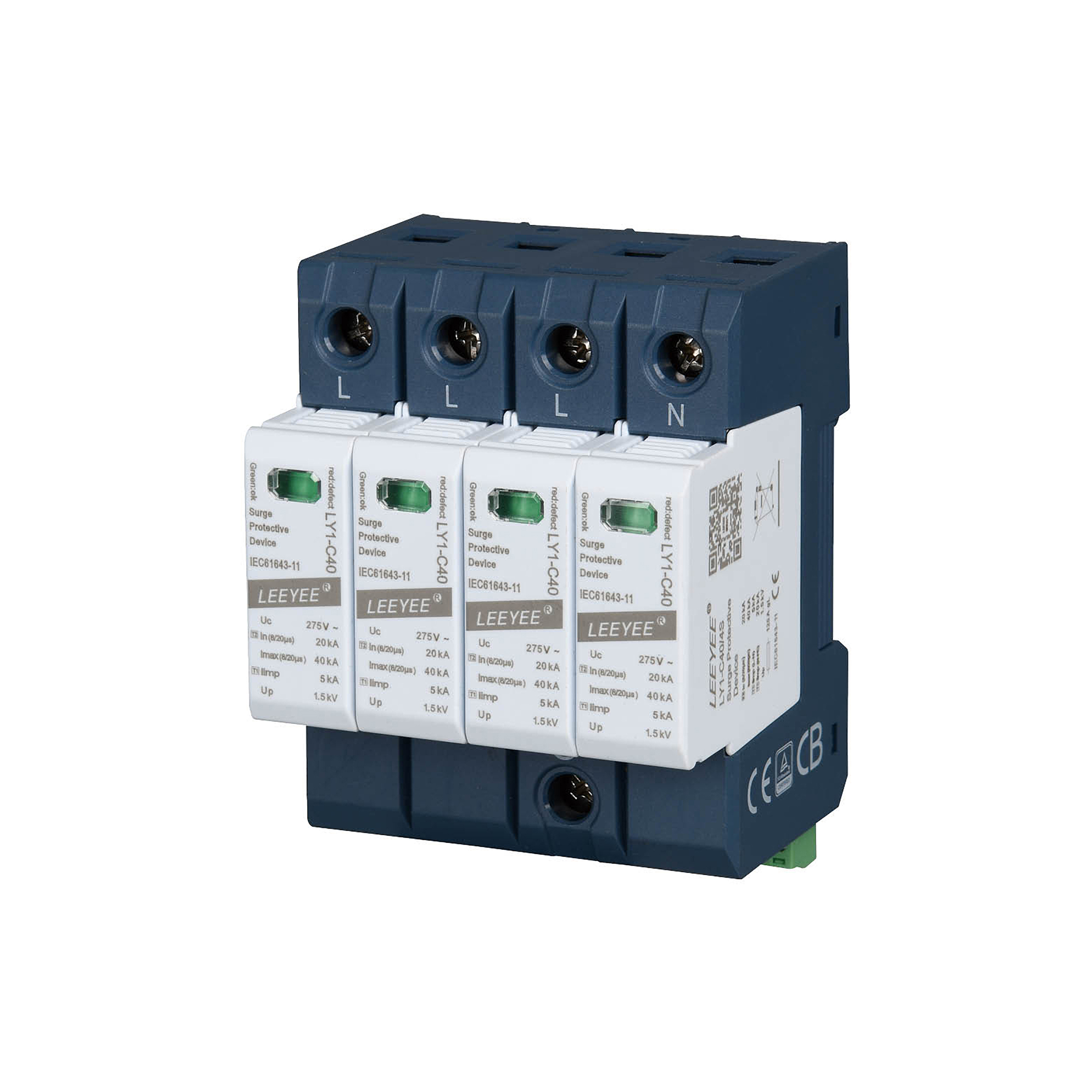 China LY1-C40 Surge Protection Device Manufacturer and Supplier 