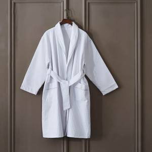 Manufacturer for Hotel Quality Terry Cloth Robes - Adult Waffle Bathrobe – Spring-Tex