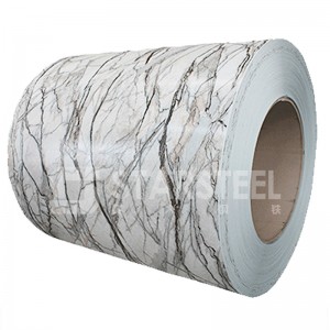 Painted Steel Coil Stock Supplier –   marble ppgi and ppgl coil and sheet/Marble Pattern Steel Coil  – Star Steel