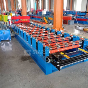 Color Steel Trapezoidal Roofing Sheet Making Machine