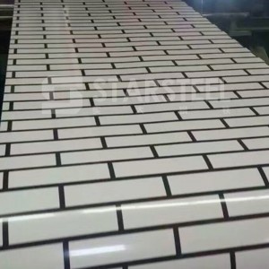 Brick pattern Prepainted Steel Coil
