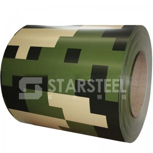 PPGI PPGL Prepainted Steel Coils/ Sheets/strips/camouflage Color PPGl