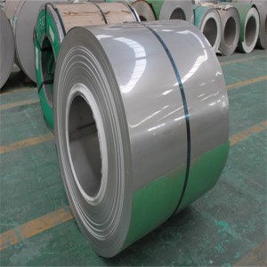 Намотка од не'рѓосувачки челик со врвен квалитет 201 304 316L намотка од не'рѓосувачки челик