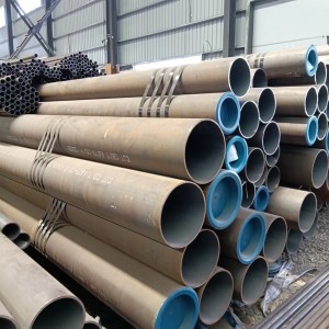 China fabricante smls tubo ASTM A106 A53 API 5L aço carbono X42 X46 X52 X56 X60 Tubo sem costura para transporte de petróleo e gás