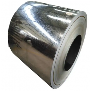 supplier cina SPCC SPHC Gi Coil Dx51d Dx52D Dx53D Galvanized steel coil pikeun bahan wangunan hateup