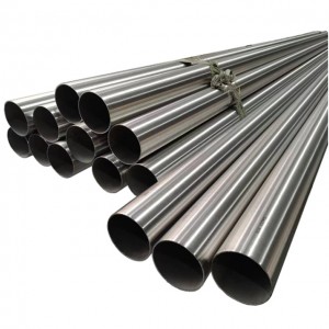 Moetsi ASTM A312/A312M 201 304 316 Round Stainless Steel Tubing Pipe 316 304 Round Welded Seamless Stainless Steel Tube