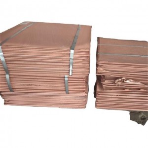 Hot selling 99.99% copper cathode plate Red pure copper flat sheet price per kg