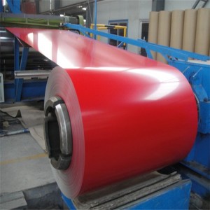 Formalet / farvebelagt stålspole PPGI eller PPGL farvebelagt galvaniseret / aluzink stålspole