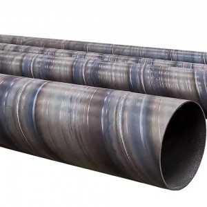 Çin Fabrika Fiyatı 500 800 1000 1020mm geniş çaplı karbon çelik boru spiral kaynaklı çelik boru