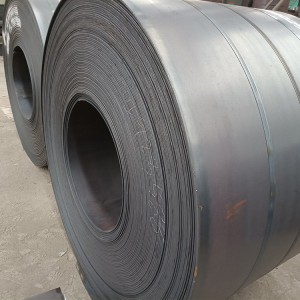 Bobina de aceiro fabricada en China para a construción de bobinas de aceiro laminadas en quente ASTM A36 Q235