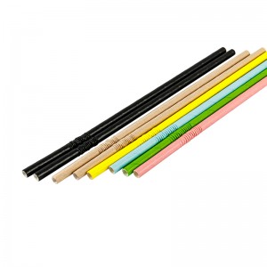 Manufacturers directly provide fully degradable beverage paper straw, disposable environmental protection Flexible paper straw, which can be wholesale customized