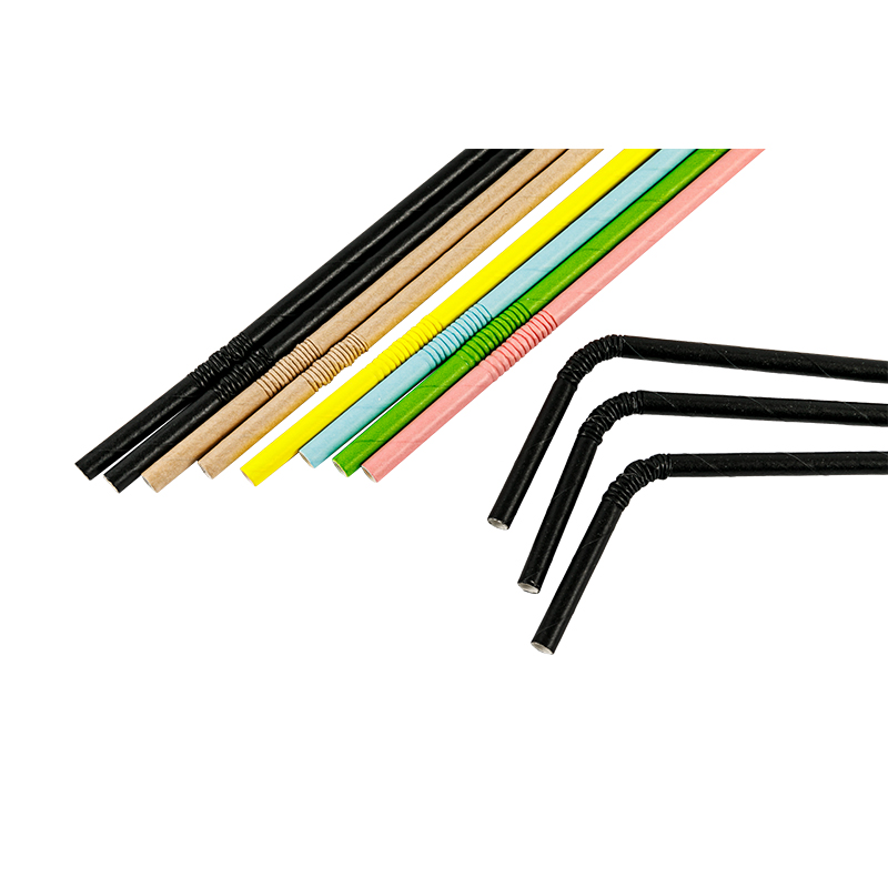 Manufacturers directly provide fully degradable beverage paper straw, disposable environmental protection Flexible paper straw, which can be wholesale customized Featured Image