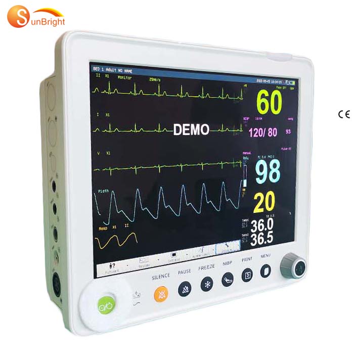 Short Lead Time for 5 Parameter Patient Monitor - Sunbright patient monitor touch screen monitor SUN-601S – Sunbright