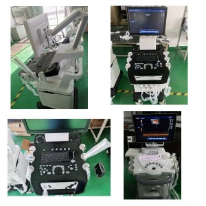 CE echo machine phased array probe trolley color Doppler ultrasound
