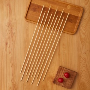 Suncha 200PCS Long Bamboo Stick for BBQ,Fruit