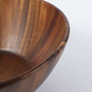 Suncha 100% Handmade Wood Bowl for Salad Serving