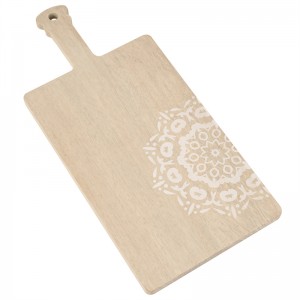 Suncha Rectangle Mango wood Cheese Board with Hand washed color