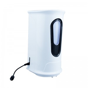 Entrega rápida Terminal de medición de temperatura de recoñecemento facial de 8 "con desinfectante automático de mans dispensador de xabón líquido/espuma/xel