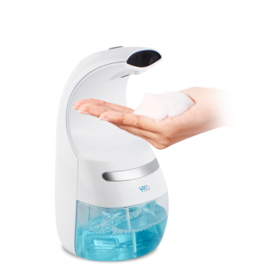 រោងចក្រ 18 ឆ្នាំនៅប្រទេសចិន 3 ក្នុងតែមួយ Touchless Foam Dispenser Sensor Sterilizer Dispenser Automatic Soap Dispenser