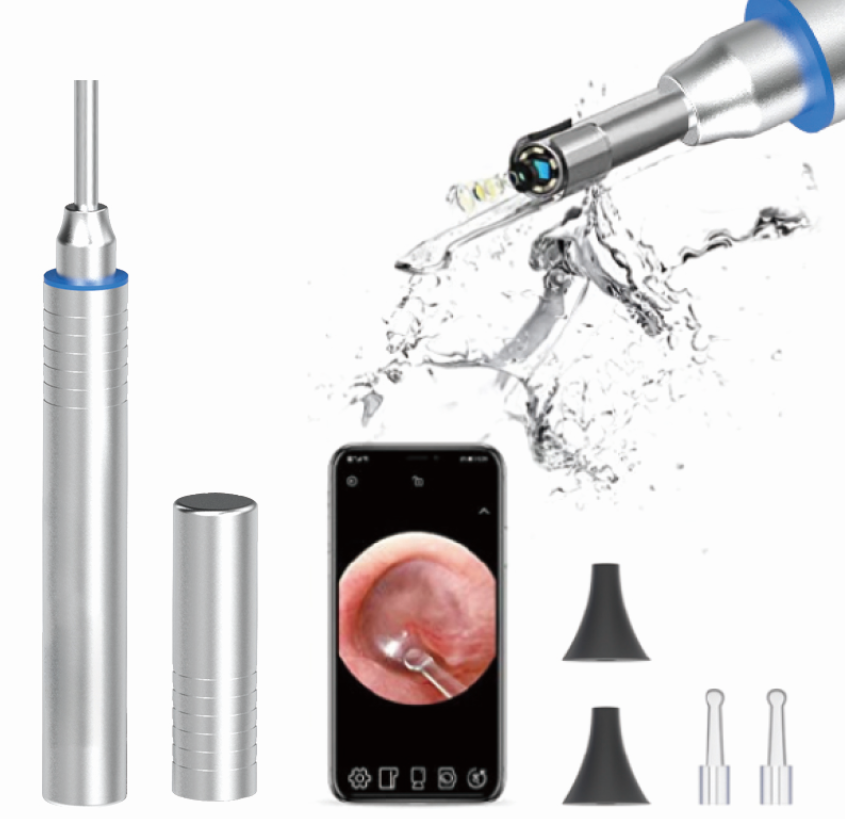 factory customized 3d Massager - Ear Wax Removal Tool Super Light Lens WiFi Ear Endoscope with 1080P HD Wireless Ear Otoscope Camera – Ubetter