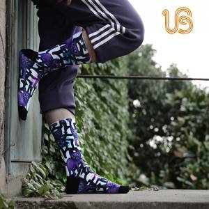 Factory Cheap Hot Custom Mens Socks - Fashion Sublimation Sport Sock, Breathable Socks Mens Supplier – Ubuy