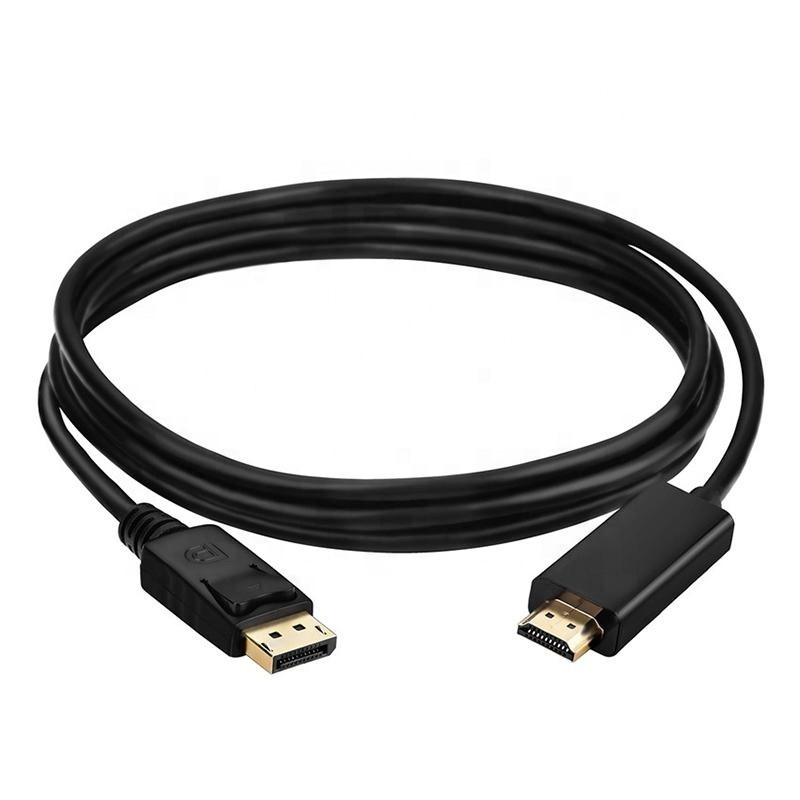 VN-HDP03 Vnew High Quality Displayport Male to HDMI Male Cable Displayport DP to 4k 60hz HDMI Adapter Cable
