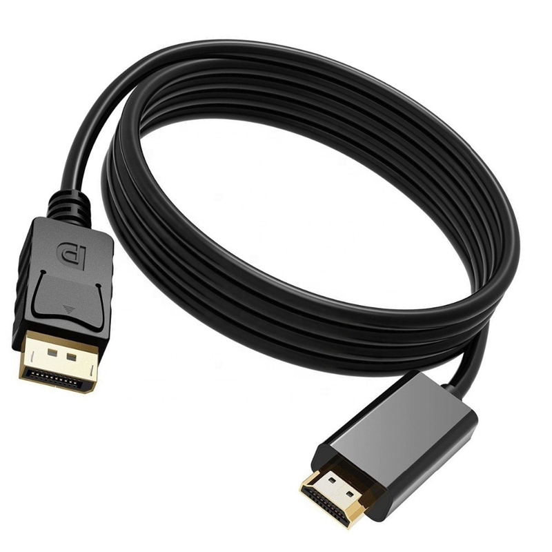 VN-HDP03 Vnew High Quality Displayport Male to HDMI Male Cable Displayport DP to 4k 60hz HDMI Adapter Cable