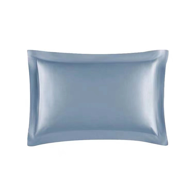 Blue color new design factory directly silk mulberry pillowcase