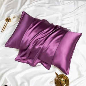 Factory wholesale Satin Pillowcase - Luxury top quality silk pillowcase bulk – Wonderful Textile