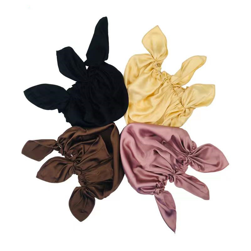 Wholesale Custom 19mm,22mm,25mm100 Silk Bonnet custom color
