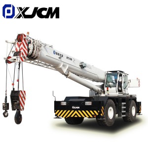 100 ton construction machine rt crane for sale