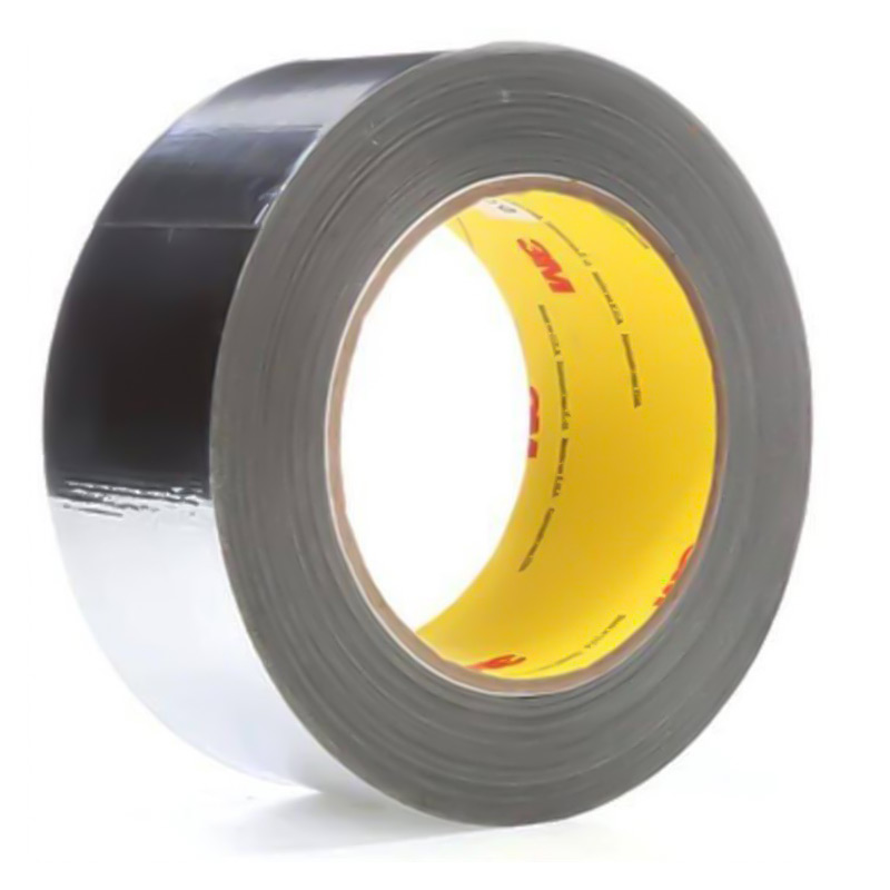 Flame-retardant 3M  foil aluminium tape 425 427 50mm waterproof conductive self adhesive silver aluminum foil tape