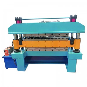 JCX Corrugated double glaze aluminium layer roofing sheet roll forming machine