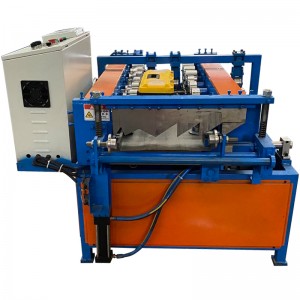 Portable standing seam roof panel metal roof roll forming machine