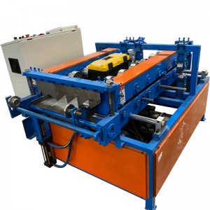 Portable standing seam roof panel metal roof roll forming machine