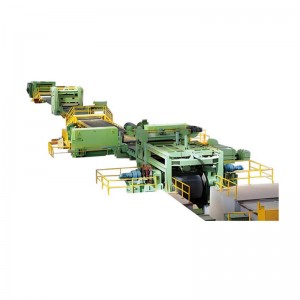 High Precision Automatic Metal Steel Coil Slitting And Cutting To Length Machine Production Line