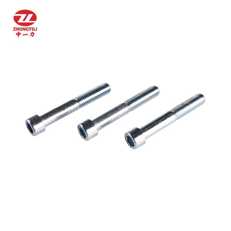 China wholesale DIN912 Black Oxide Bolt Supplier –  Hex screws/bolts din912 grade 8.8 Zinc plated – Zhongli bolts Featured Image