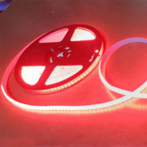 Tira de luces LED flexibles Cob de 12V y 24V