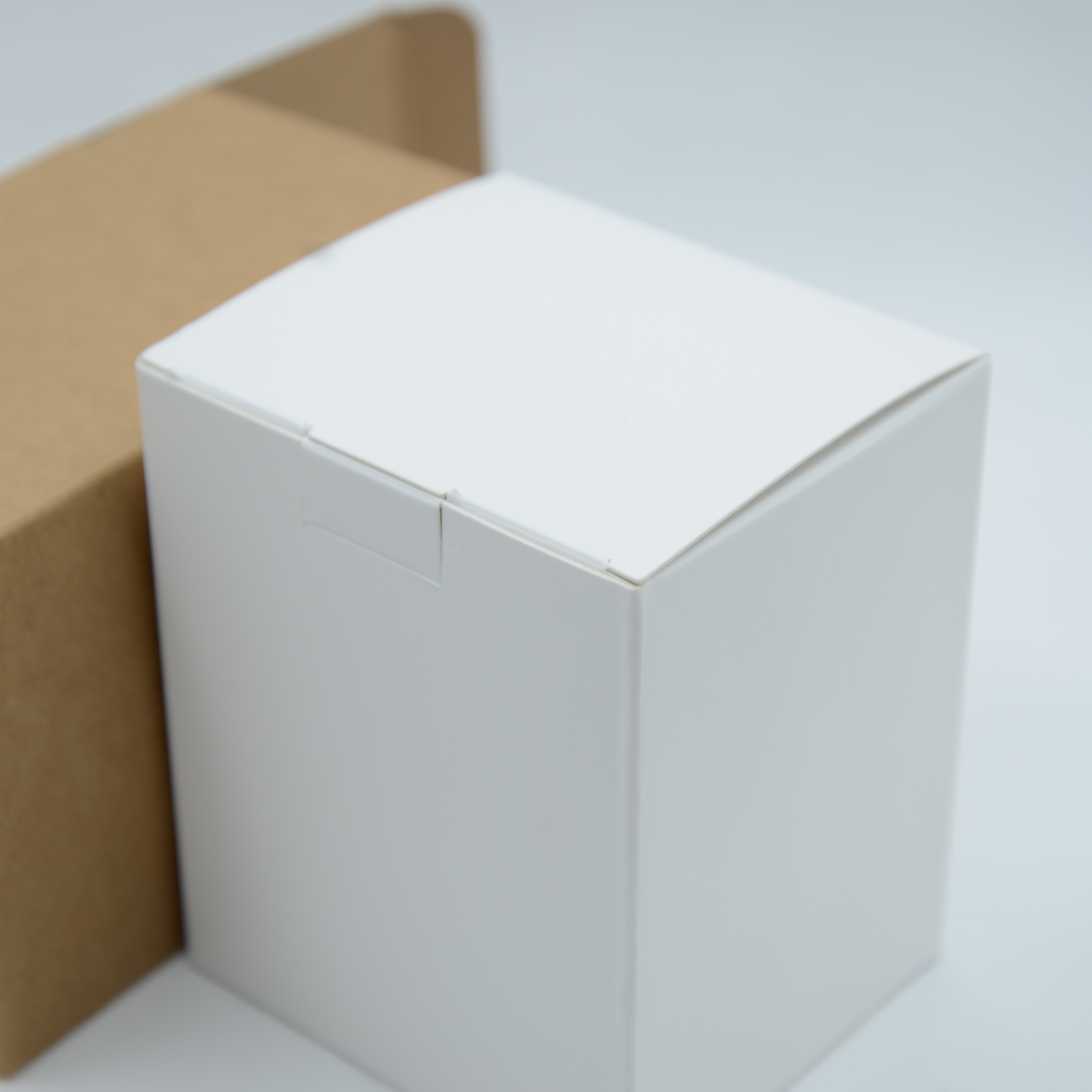 Craft paper box paper cardboard packaging for hanging ear outer box
