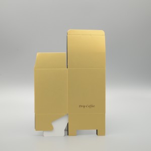 Cardboard laminating folding customized box