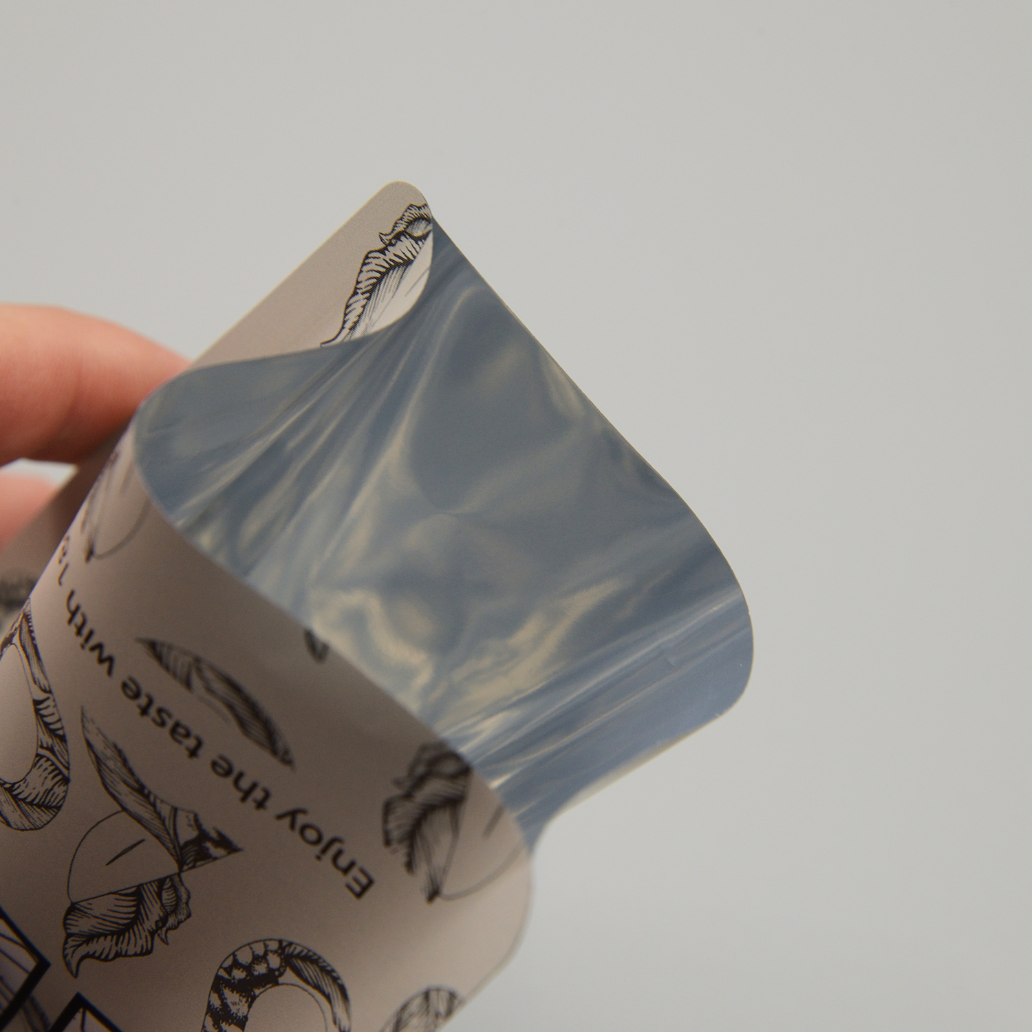 Ыстық тығыздағыш кофе қапшықтары тапсырыс бойынша пластикалық тамақ пакеттері