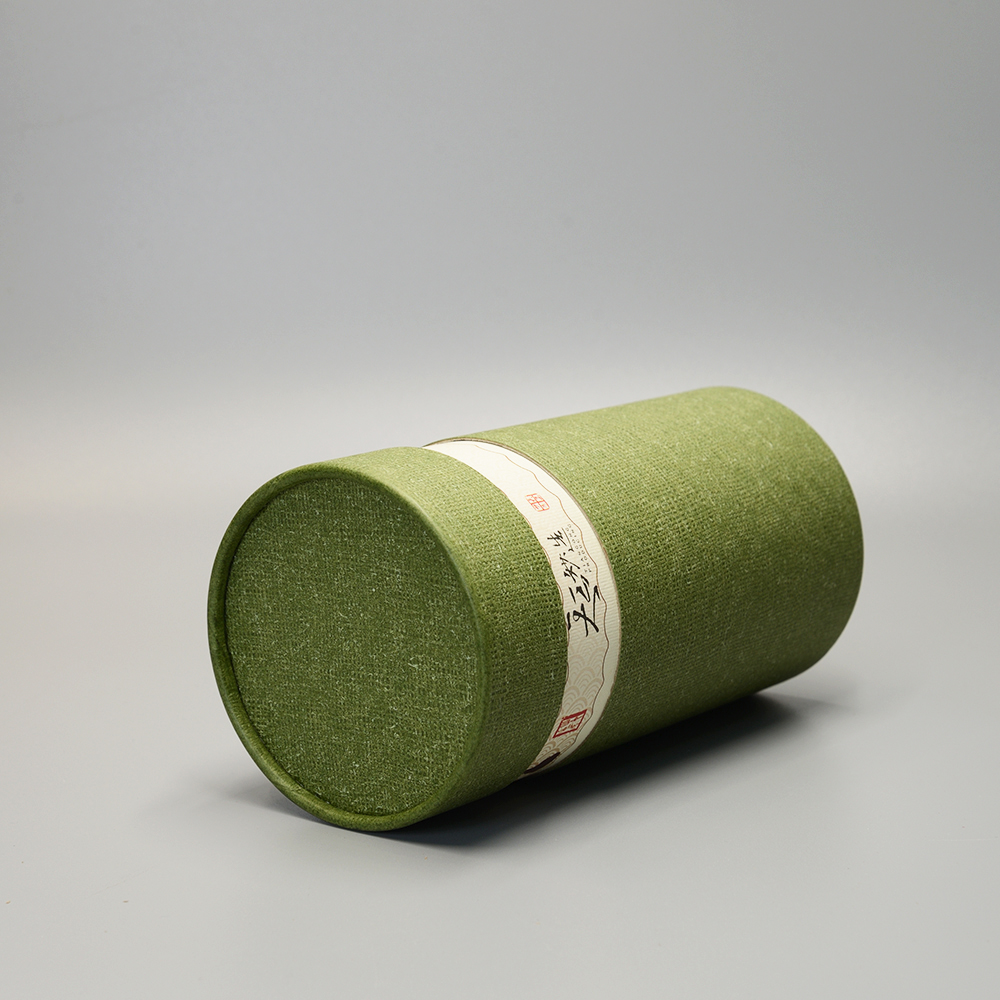 Biodegradable Paper Tube for Tea with Lid