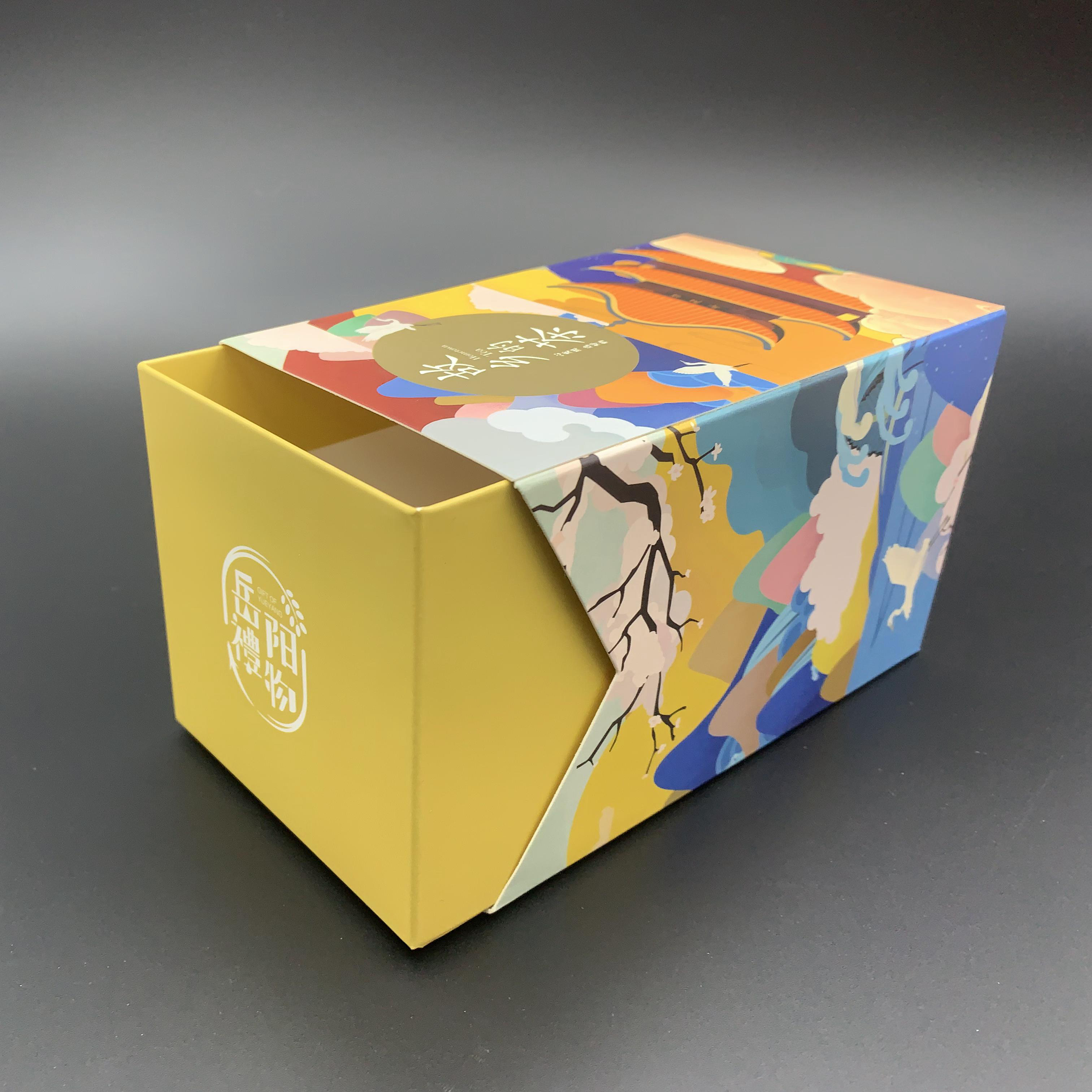 Wholesale Luxury Colorful Custom Paper Printing Packaging Box for Tea