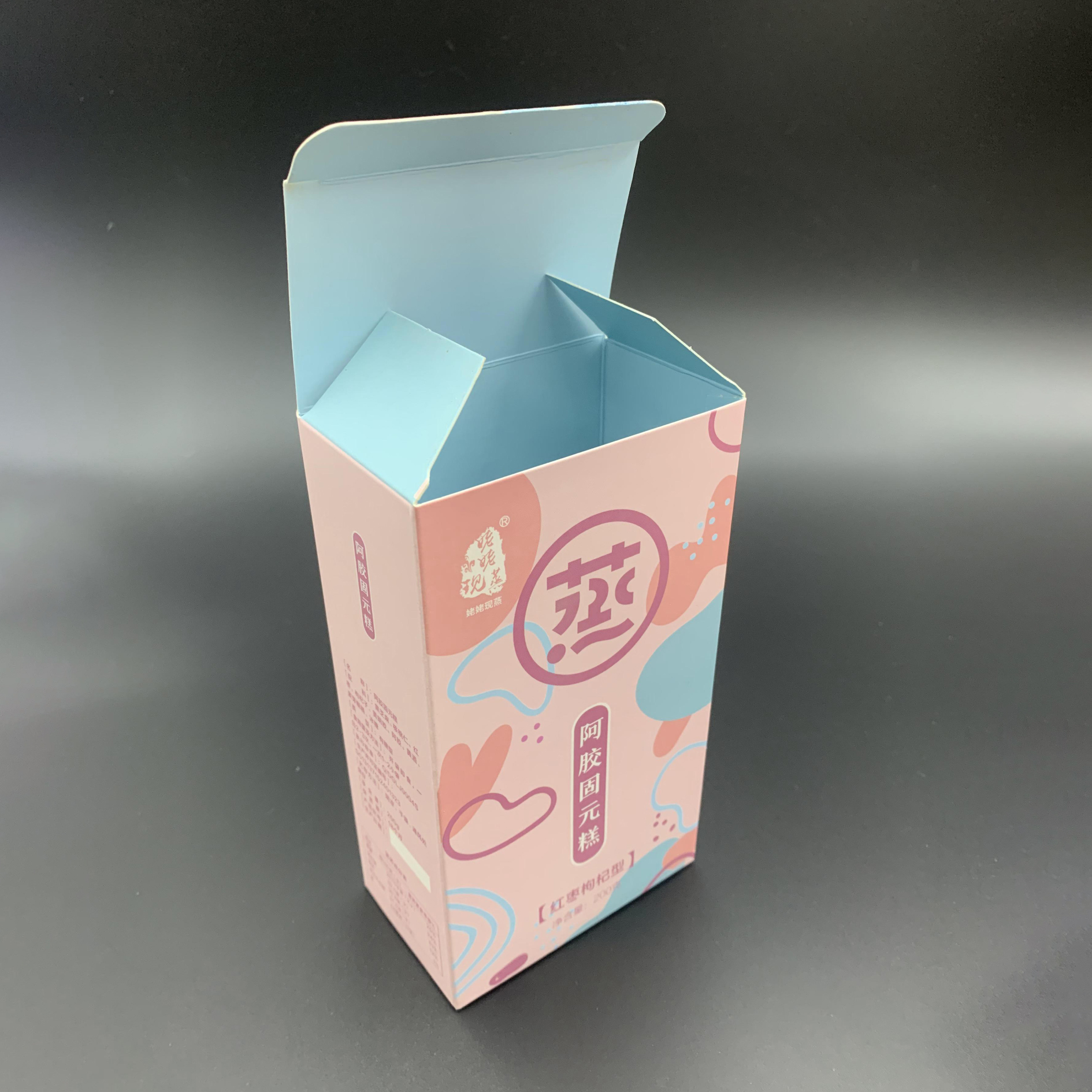 Custom Prints Package Box for Snacks